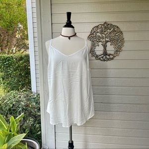 ✅ SOLD NWT Plus Size Torrid White Swing Camisole, Sz 2 (16/18)